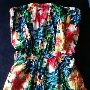 Long straight dress